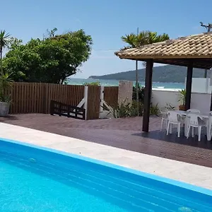 Ilha Dos Patos Ingleses Na Beira Do Mar , Florianópolis Brasil